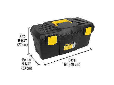 Caja de Herramientas Plástica PRETUL 20533 19