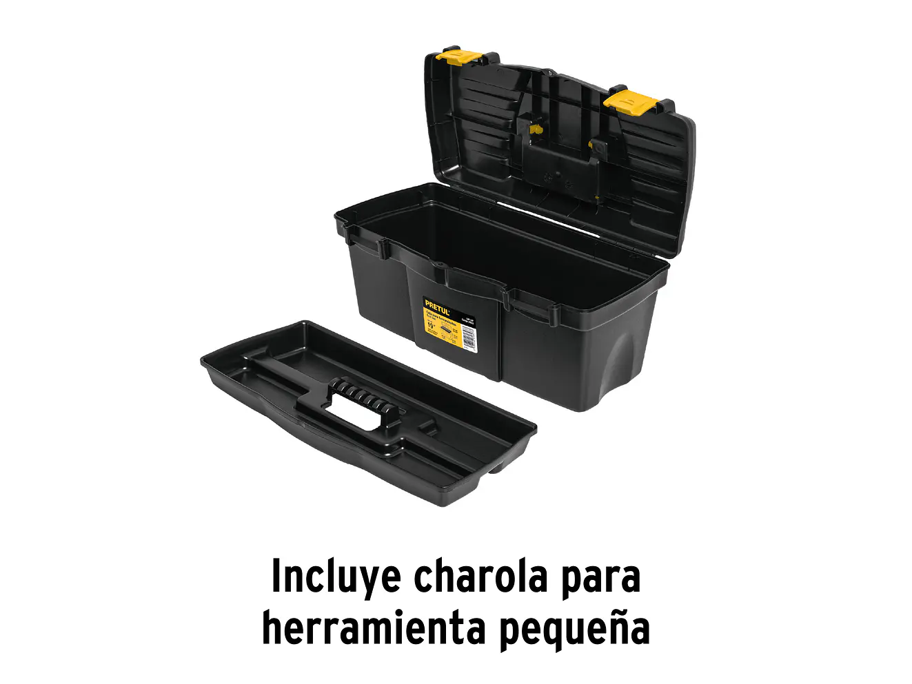 Caja de Herramientas Plástica PRETUL 20533 19
