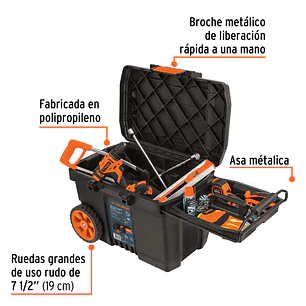Caja herramienta plástica 23