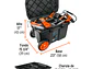 Caja herramienta plástica 23