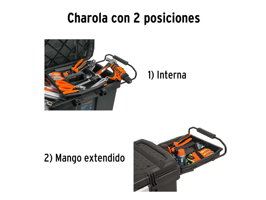 Caja herramienta plástica 23