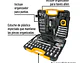 Juego de herramientas 133 piezas Pretul 24223 con estuche rígido - Miniatura 5 | aztools.co