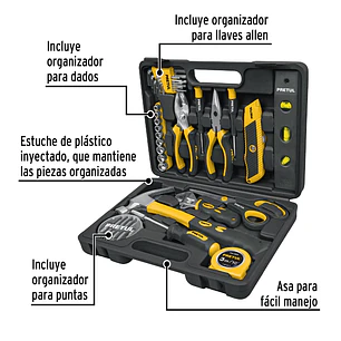 Juego de herramientas Pretul 22101, 42 piezas, 