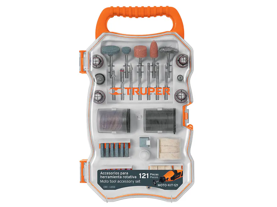 Kit Accesorios Para Motor Tool Truper 100757 121 Piezas  - Foto 3 | aztools.co