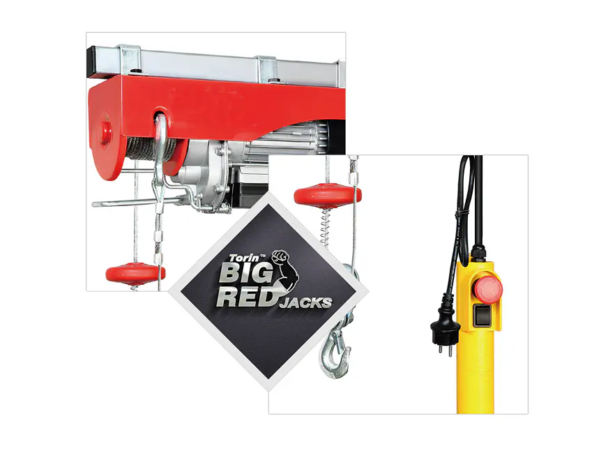 DIFERENCIAL ELECTRICO 200/400K 950WTS 110V CADENA Ø6MMX12/6M  - Foto 2 | aztools.co