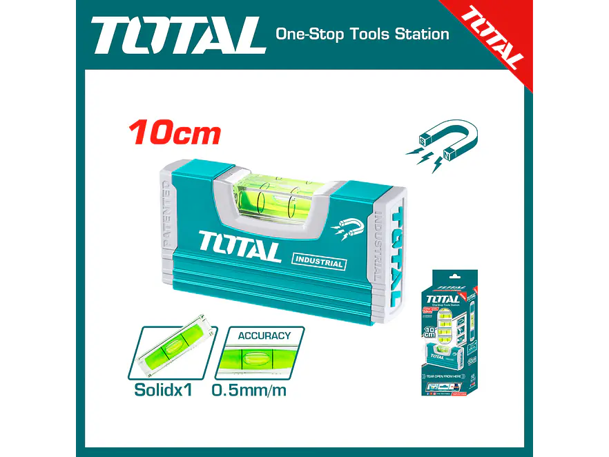 Nivel gota 10cm TOTAL TMT20105M - Foto 3 | aztools.co