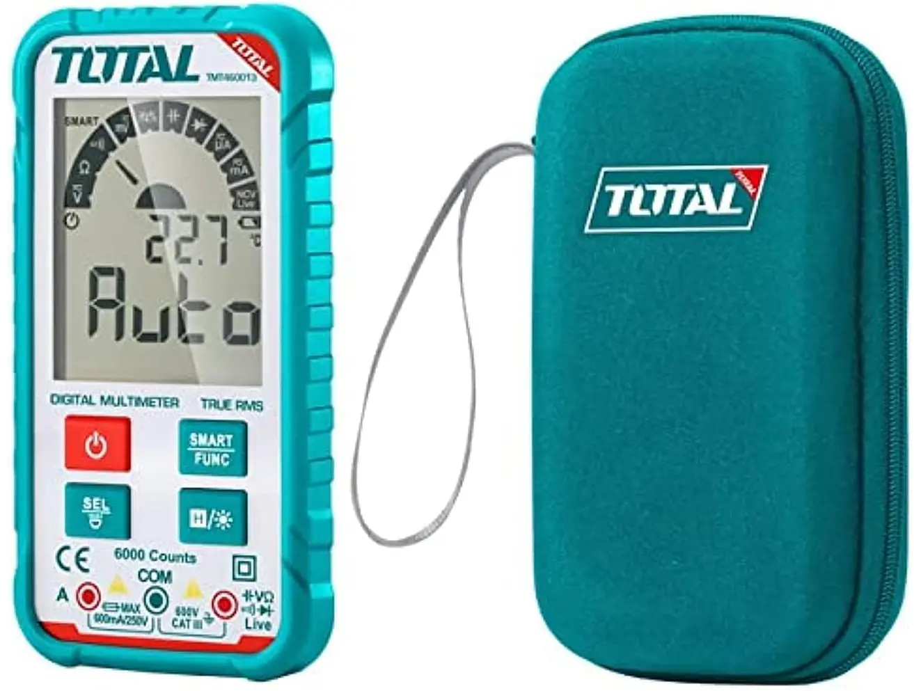 multimetro digital TOTAL TMT460013 - Foto 1 | aztools.co