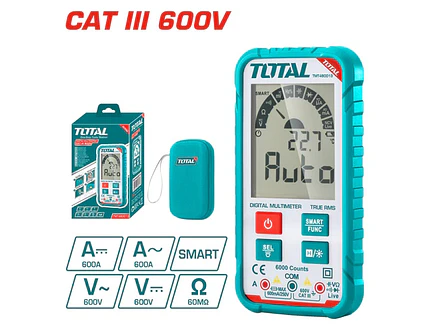 multimetro digital TOTAL TMT460013 - Foto 3 | aztools.co