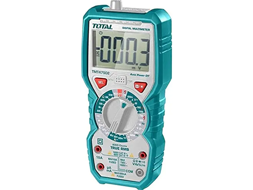 Tester digital 6000 digitos Total TMT47503 - Foto 1 | aztools.co