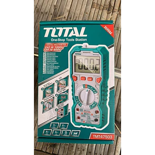Tester digital 6000 digitos Total TMT47503