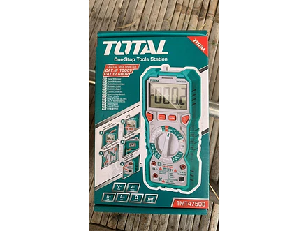 Tester digital 6000 digitos Total TMT47503 - Foto 2 | aztools.co