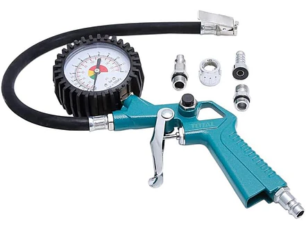 Inflador con medidor presión de aire TOTAL TAT11601 - Foto 2 | aztools.co