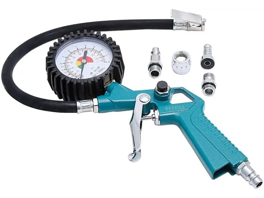 Inflador con medidor presión de aire TOTAL TAT11601 - Foto 2 | aztools.co