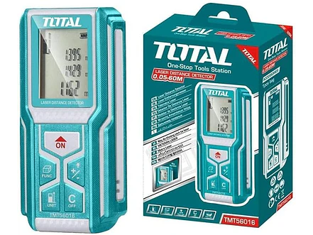 Medidor Láser de Distancia TOTAL TMT56016 60 Metros Precisión ±2.0mm - Foto 6 | aztools.co