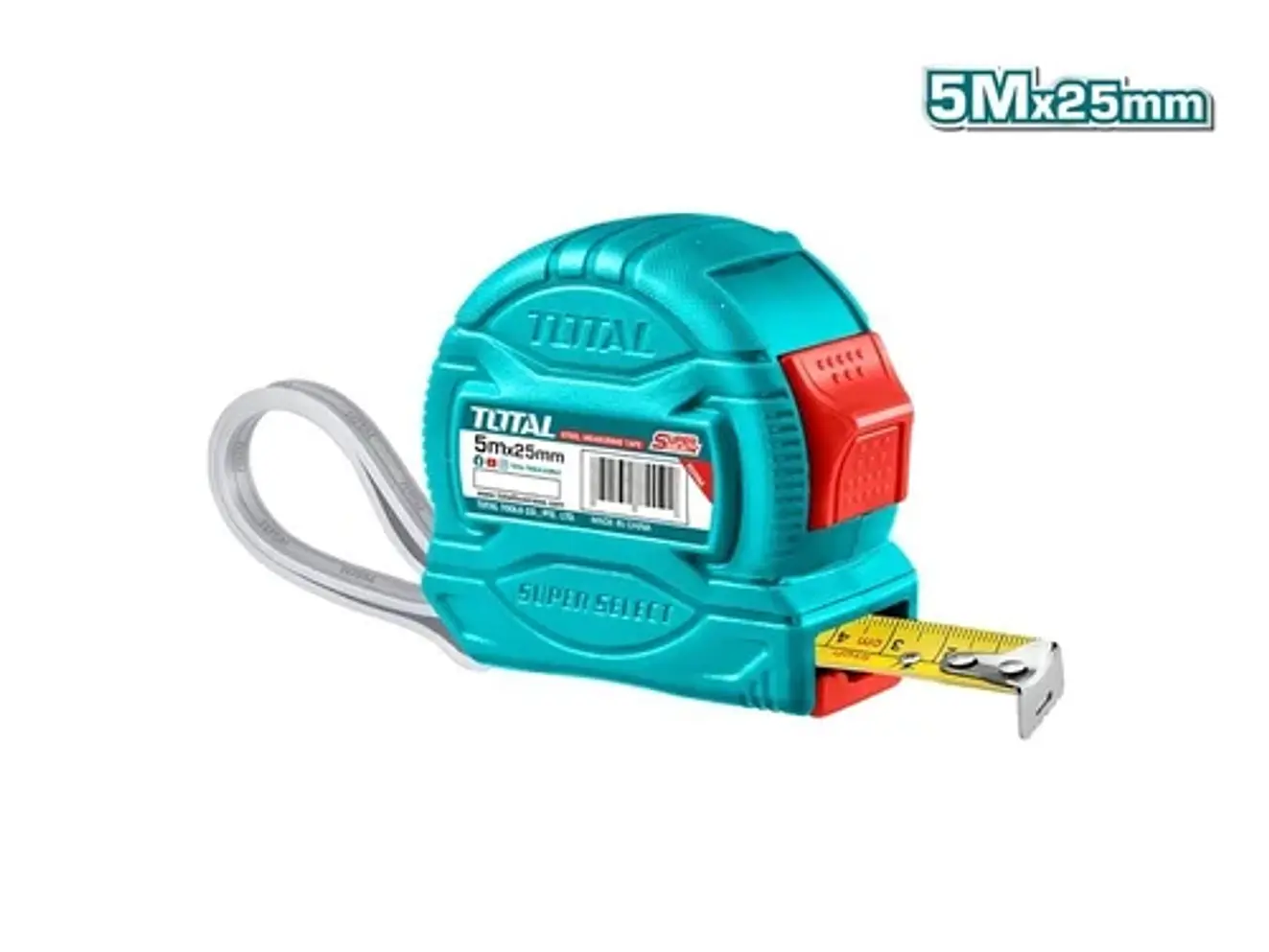 Flexómetro 5m x 19mm TOTAL TMT37519 - Envío a todo Colombia | aztools.co
