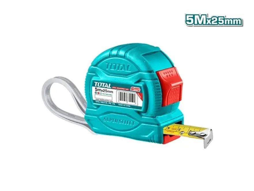 Flexómetro 5m x 19mm TOTAL TMT37519 - Envío a todo Colombia | aztools.co