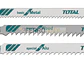 Set de Hojas para Sierra Caladora Juego x 5 Pzs TOTAL TAC51051 Mixto - Miniatura 2 | aztools.co