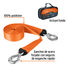 Correa eslinga para remolque con ganchos, 2' x 5.8m