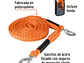 Cuerda para remolque con ganchos Truper 18346,7/8' x 4.5m