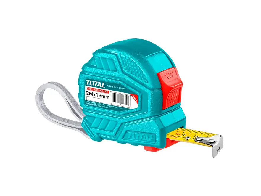 Flexómetro 3m x 16mm TOTAL TMT126331 - Envío a todo Colombia | aztools.co