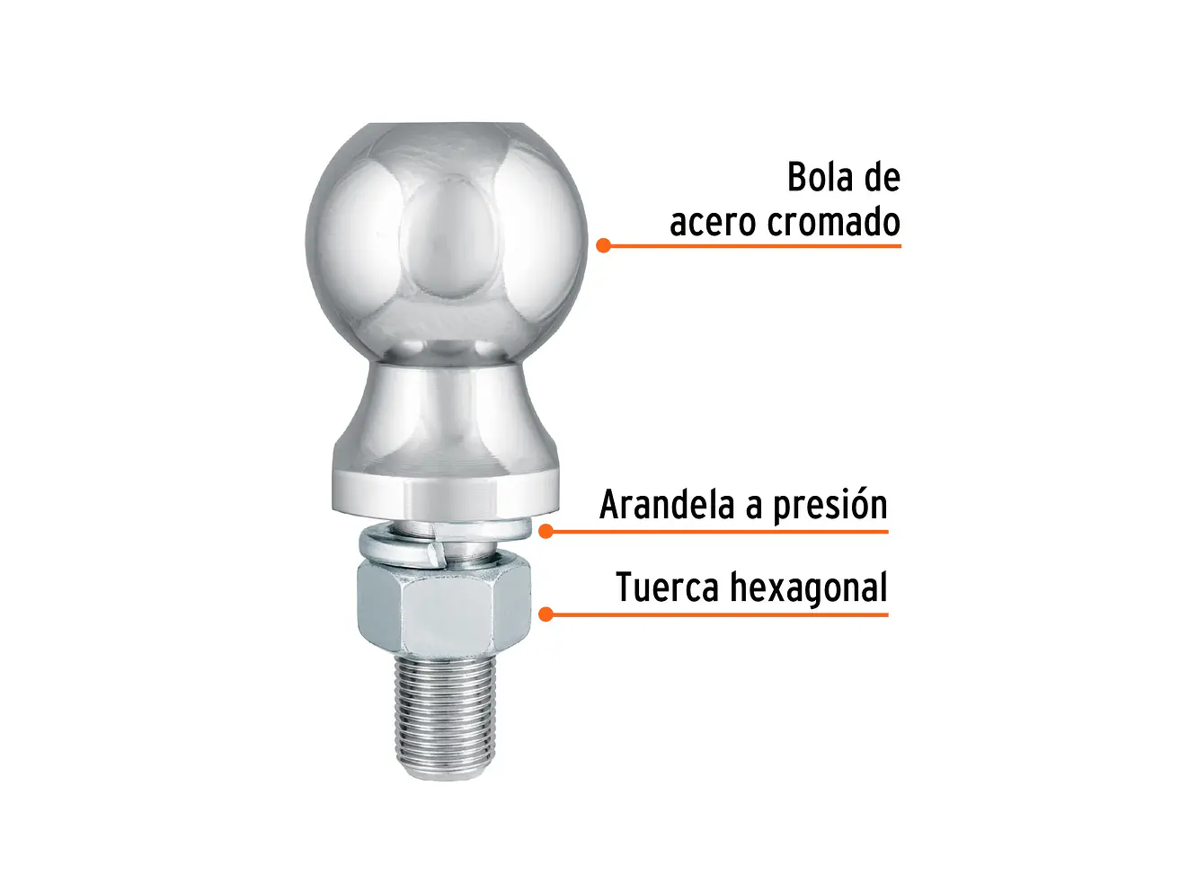 Bola de arrastre remolque - tiro - 2