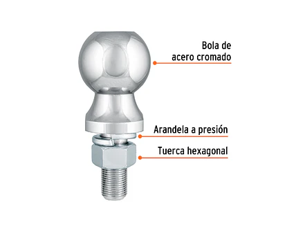 Bola de arrastre remolque - tiro - 2