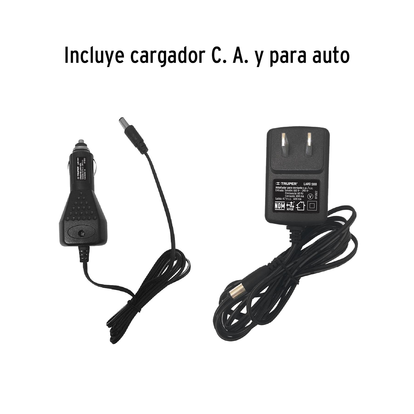 Lámpara recargable de led alta potencia Truper 12983, 300 lm, 7 W  5