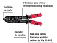 Alicate pelacable 9