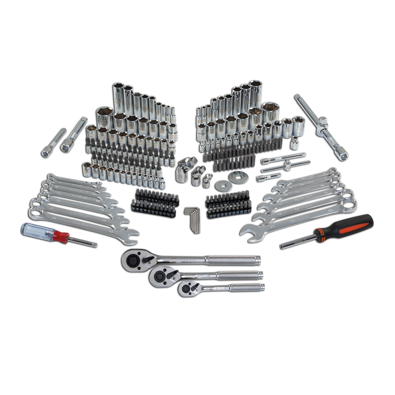 Juego de herramienta para mecánico mixto Truper 15695, 210 piezas JD-210MP 2