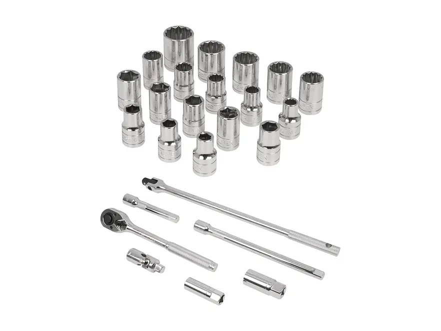 Juego de copas milimétrico Truper 13938, mando 1/2