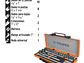 Juego de copas milimetricos y pulgadas Truper 13955, mando 3/8