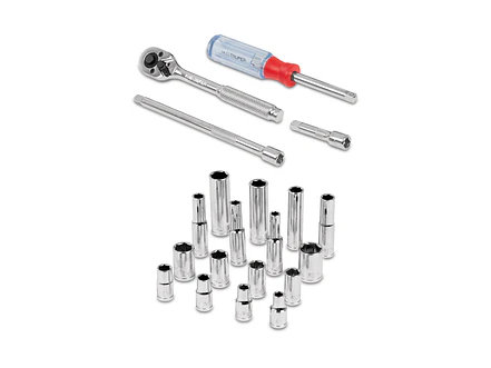 Juego de copas milimétrico Truper 13891, 1/4