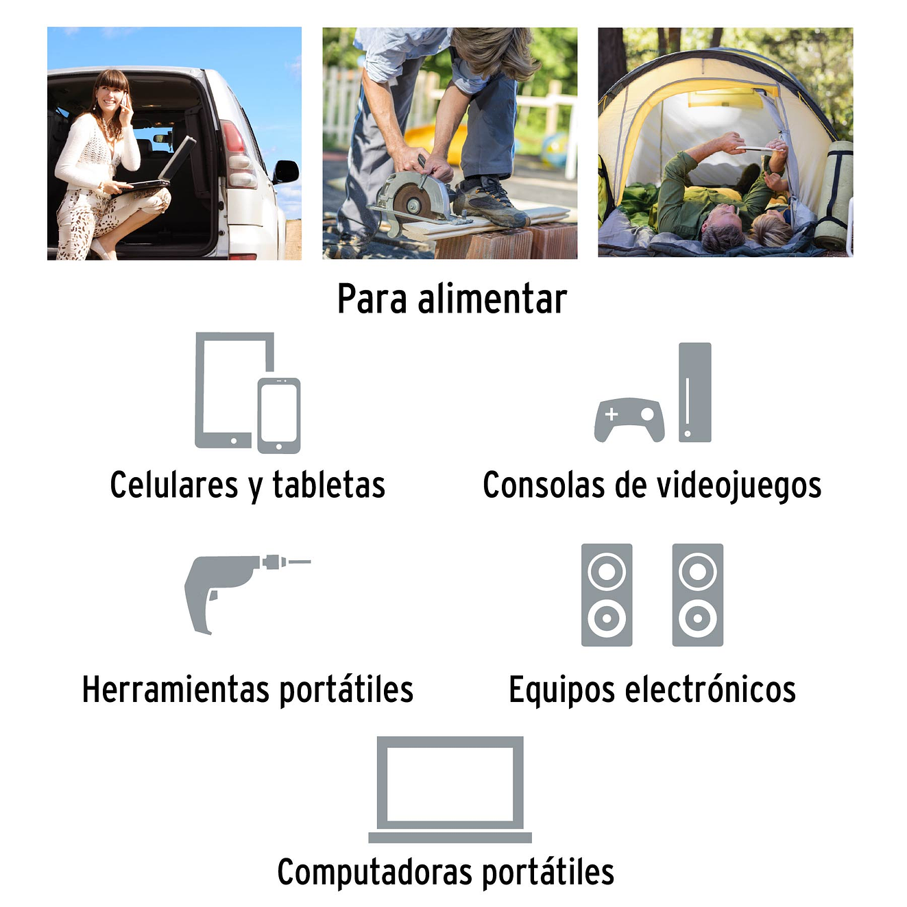 Inversor de corriente 1500W Truper 10492 con puerto USB  INCO-1500 4