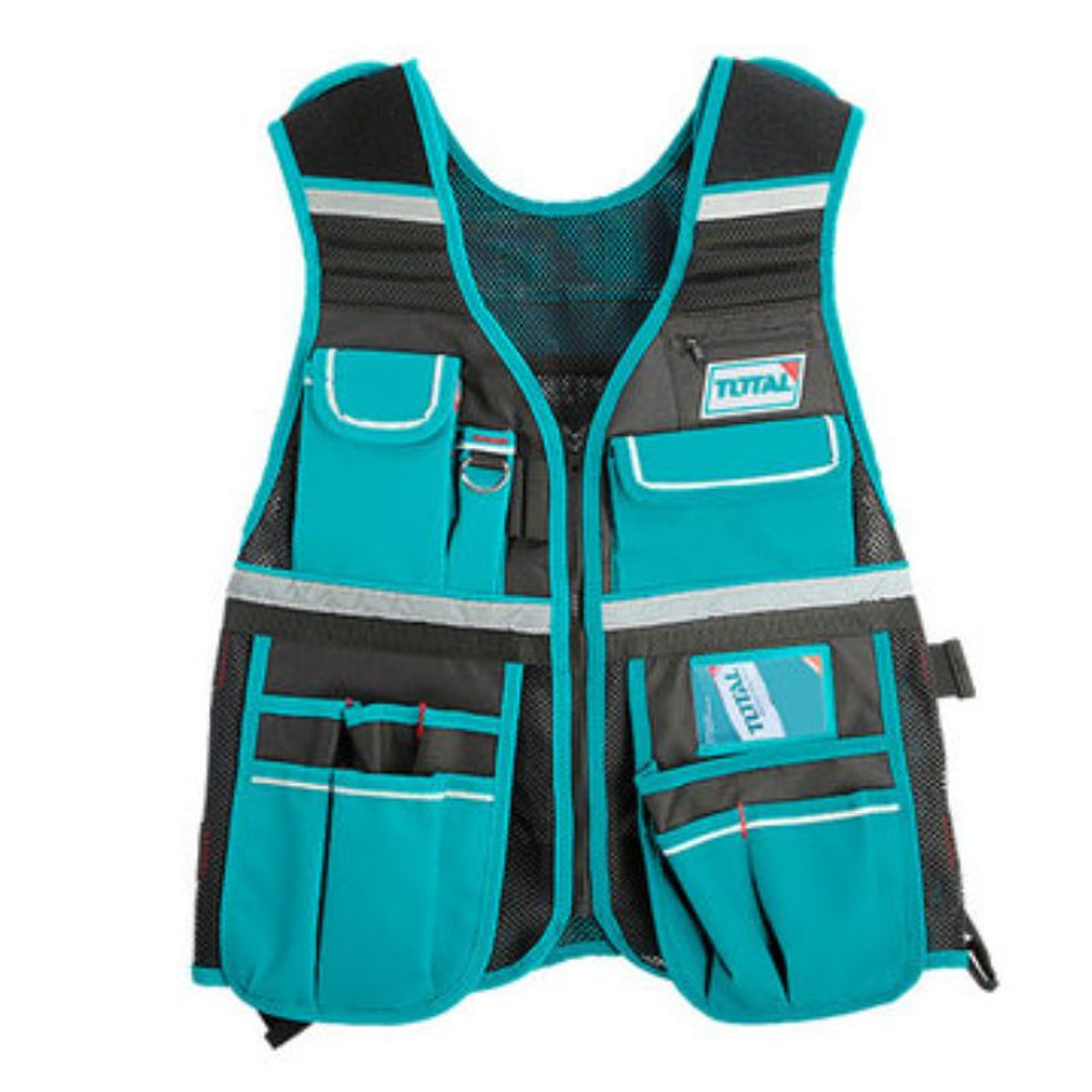Chaleco Porta Herramientas TOTAL TTVT1601 - 12 bolsillos
