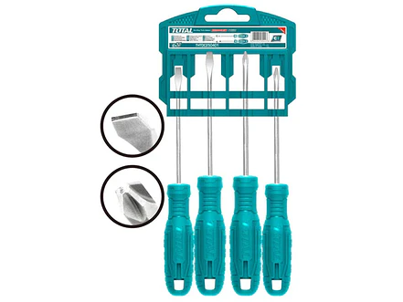 Set destornillador TOTAL THTDC250401 - Envío a todo Colombia | aztools.co
