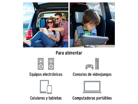 Inversor de Corriente Truper  10449 400W USB - Foto 6 | aztools.co