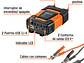 Inversor de Corriente Truper 10448 200W con USB - Miniatura 2 | aztools.co