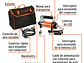 Compresor de aire 12V Truper 19999 portátil para carro - incluye maletin   - Miniatura 2 | aztools.co