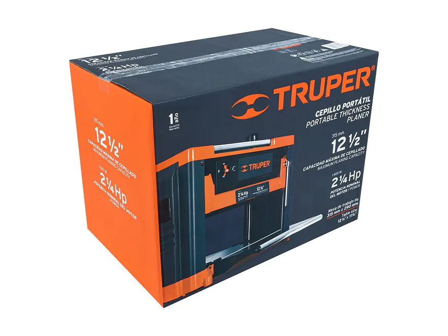 Cepillo portátil 2.1/4 Truper 16240 HP 1600W CEP-12  - Foto 3 | aztools.co