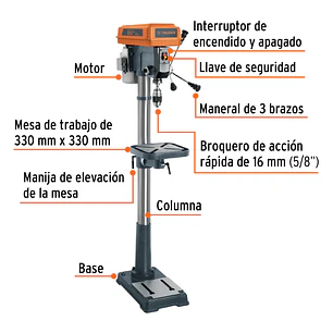 Taladro de árbol 5/8 x 15