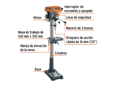 Taladro de árbol 5/8 x 15