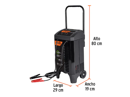 Cargador de baterías con ruedas 12V 200A Truper Expert  - Foto 2 | aztools.co