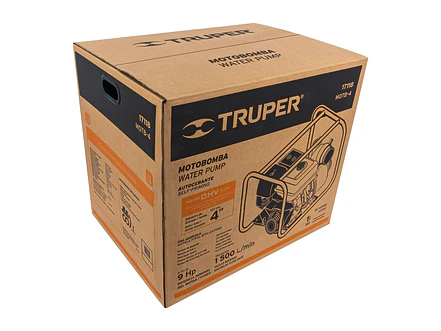 Motobomba autocebante Truper 17118 4