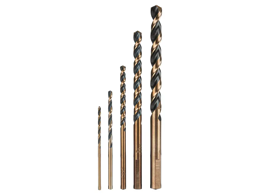 Juego de brocas de alta velocidad HSS metal Truper 11394, 5 piezas JBAV-5,  - Foto 2 | aztools.co