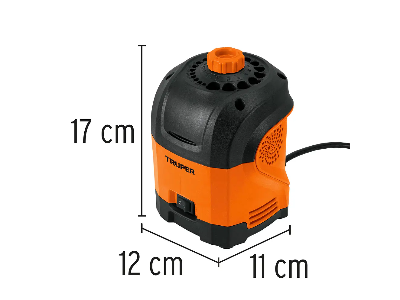 Afilador eléctrico de brocas con punta 118° TRUPER AFB-20A, 101684 - Foto 3 | aztools.co