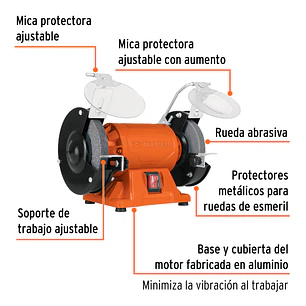 Esmeril de banco de 5