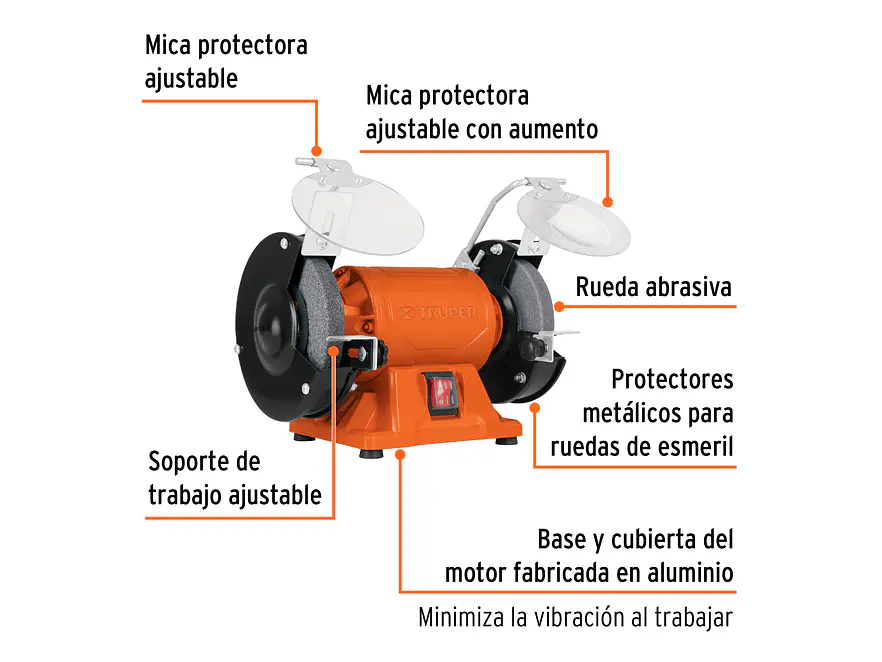 Esmeril de banco de 5