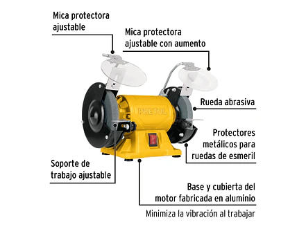 Esmeril de banco de 5