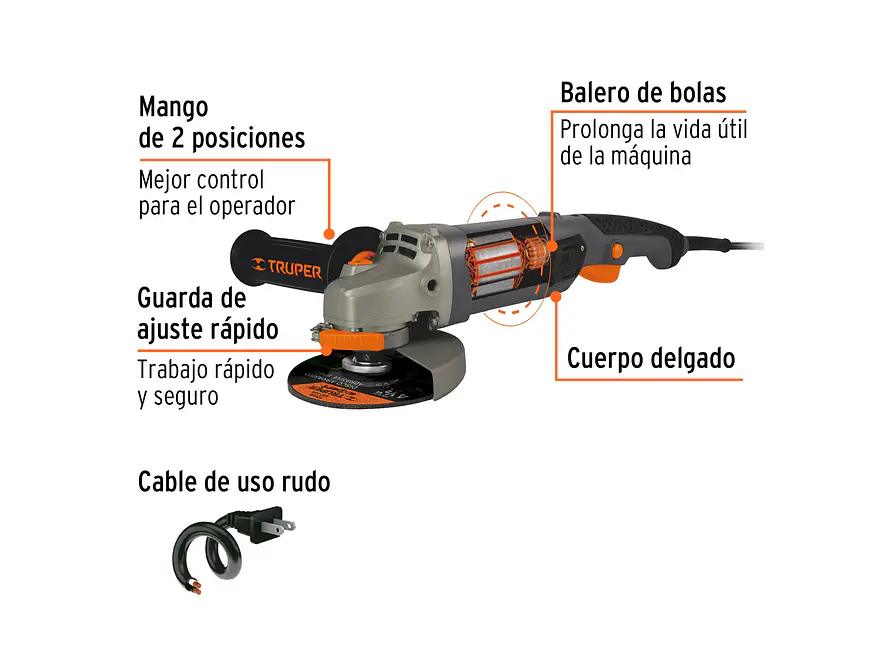 Pulidora angular 4-1/2
