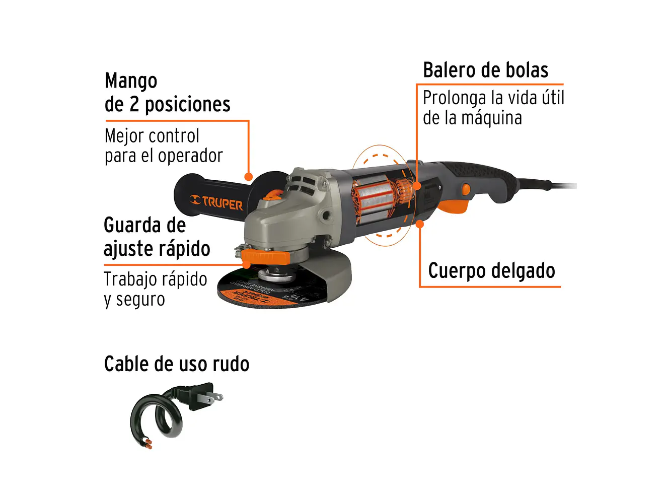 Pulidora angular 4.1/2